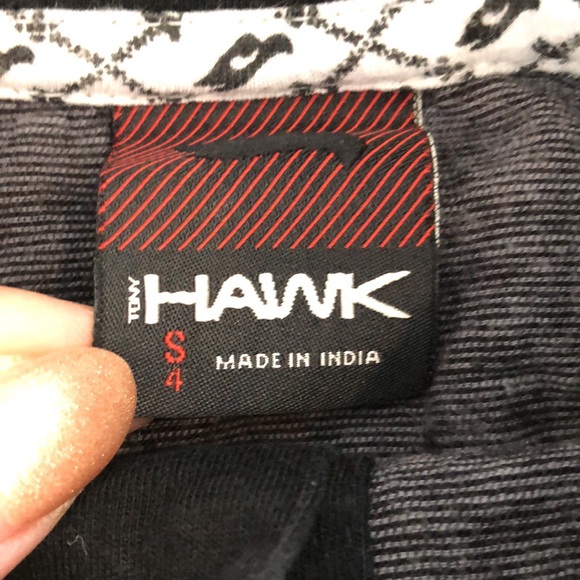 Tony Hawk long sleeve collared shirt size 4 - Picture 2 of 4